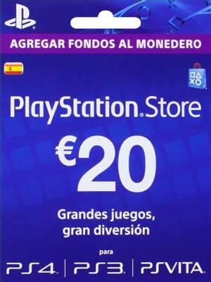 PSN CARD 20 EUROS